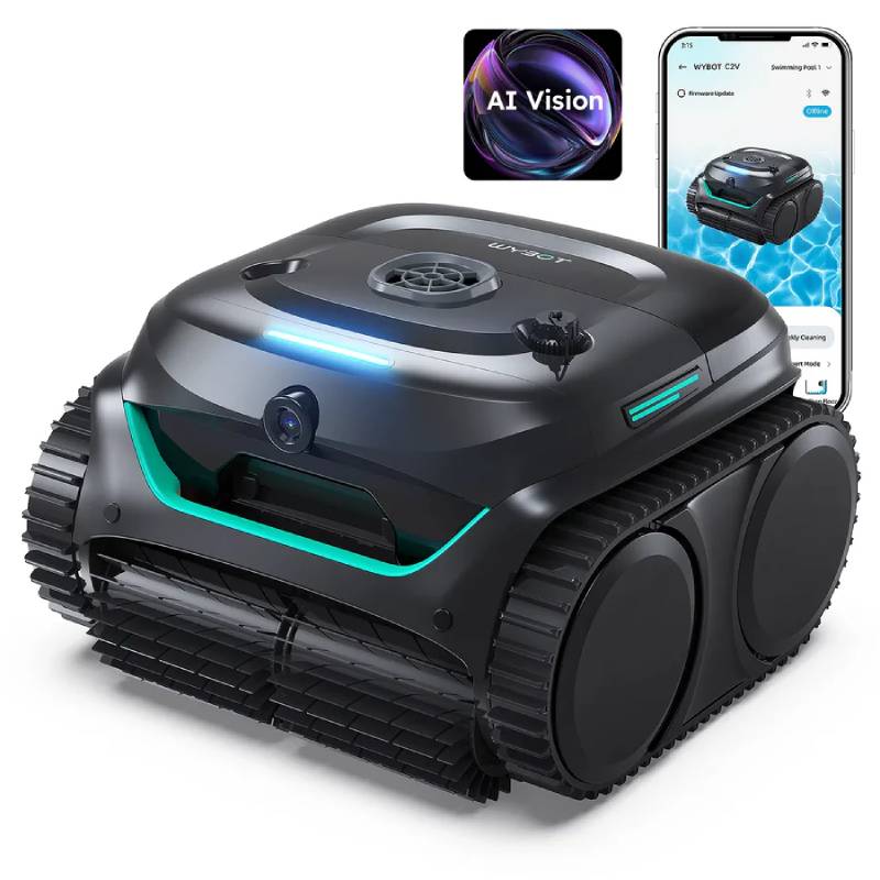 WYBOT Cordless Pool Vacuum E-TRON C2 VISION