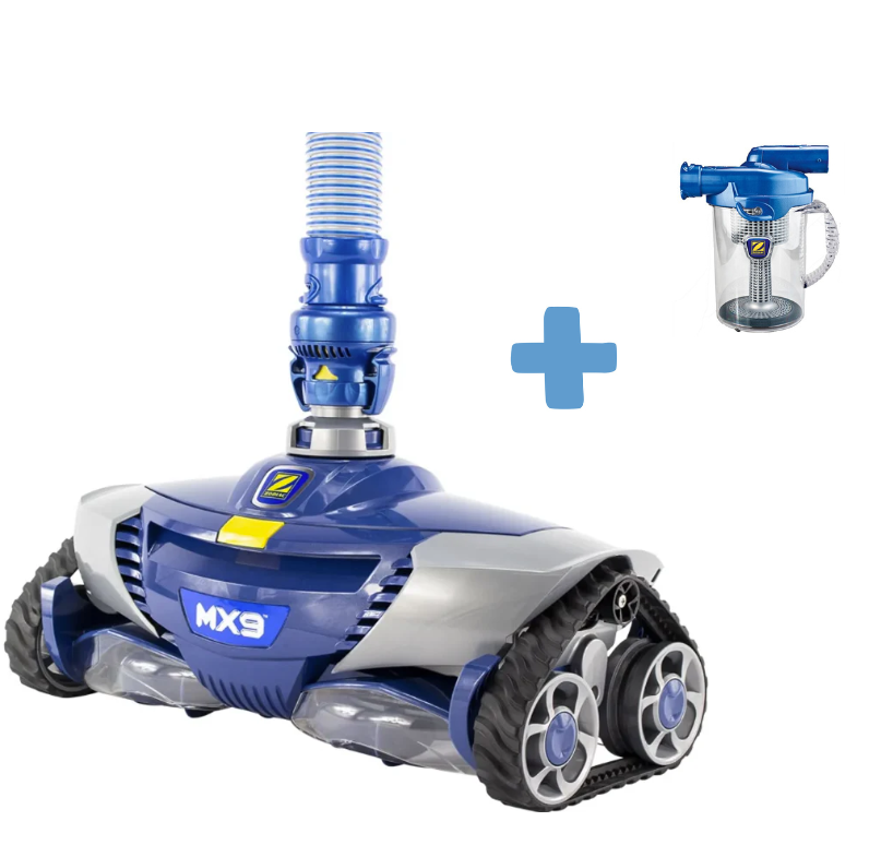 Aspiradora ZODIAC MX9 + Recolector de Hojas Ciclónico